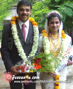 Bibin Jisha wedding album photo